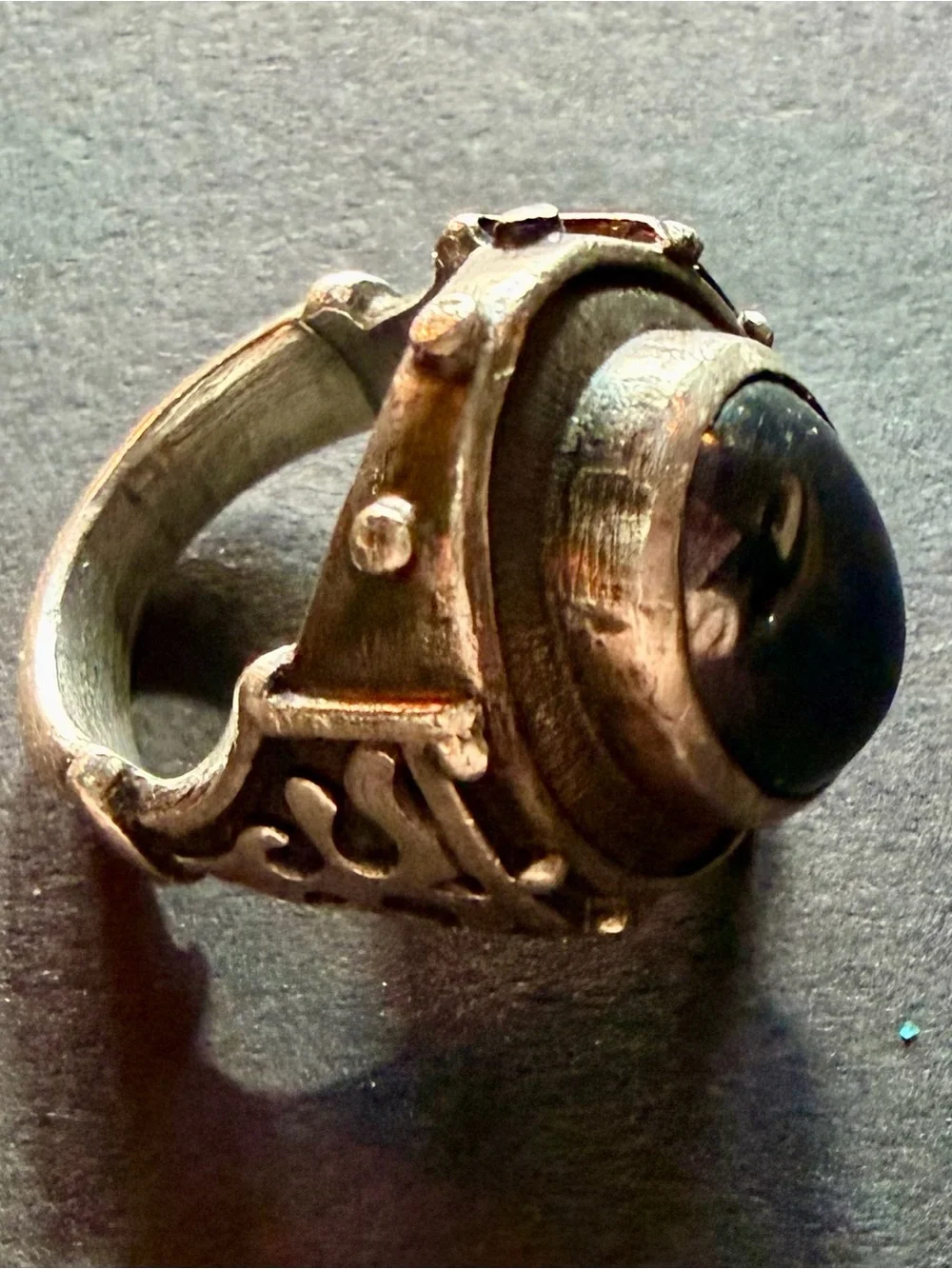 Heidi Nahser Fink Handcrafted Sterling Silver Statement Size 9 Ring